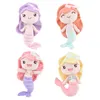 جديد شعبي Mermaid Princess Plush Doll Cute Kids Children Girl Plush Mermaid