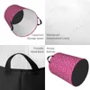 Laundry Bags Pink Donut Hamper Large Clothes Storage Basket Food Doughnut Toy Bin Organizer For Boy Girl