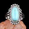 Cluster Rings Vintage Boho Geometric s Rings for Women Tibetan Ethnic Flower Finger Ring Fashion Female Party Jewelry Accessories240408
