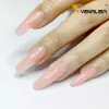 Gel venalisa poly unh uel uel art constrution French unhas Extensão Jelly Brush Brush Acrylic Clearnser Plus Solução de deslizamento de removedor