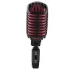 Mikrofone 1 Stück Professionaler klassischer Retro Dynamic Vocal Microfon Metal Swing Mic für Live Performance Karaoke