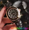 Zegarek damski ceramiczny zegarek Fashion Classic Style popularna marka zegarków 35 mm 38 mm bez pudełka