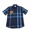 Designer Mens Button Up Business Shirt Fashion Luxury Shirt Casual Short Sleeved Mens Shirt Breattable T-Shirt Shirt Klädstorlek: M-3XL 501