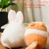 10 cm mignon en peluche queue de rabbit hamster poupée de poupée de poupée en mouvement pour enfants