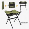 Camp Furniture Outdoor Camping Folding Pall Ultralight Portable Fiskestol Självkörande levererar fyrbens