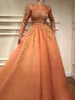 Party Dresses 574 Orange-Red V-Neck Natural A-Line Floor-Length Formal Evening Dress/Bridal Engagement Prom Gowns Birthday