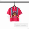 Designer Kids cotton T-shirts boys monkey backpacks letter printed casual tops summer children cartoon short sleeve Tees Z7585