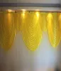 6 м шириной Swags Valance Wedding Stylist Designs Facdrop Party Carpen Carbes Stage Stage Performance Decoration3488073