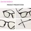 Sunglasses DOHOHDO Anti Blue Light Men Glasses TR90 Square Frame Women Eyewear UV400 Computer Prescription Male Reading Eyeglasses