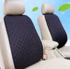 Seat Cushions Flax bil ryggstödskyddsskydd Linne Front Cushion Pad Mat Universal Slip för Auto Interior Truck SUV VAN2985916