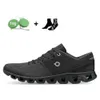 Quality High Designer Nova x Cloud 1 0n CloudMonster Shoes Femme Sneakers 0nclouds Mens Trainers All Black White Glacier Grey Meadow Green