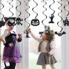 Décoration de fête 13pcs Halloween Pendants Détals bricolage Plafond plafond Paper Paper Swirls Spiral Horror Home Decorations Supplies