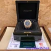 AP Sports Wristwatch Royal Oak Series 26240or Rose Gold Blue Plate Belt Belt Homem Leisure Business Back Back Transparent Automatic Mechanical Watch