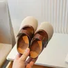 Slipper Childrens Slippers for Home Summer Fashion Girls Princess Causal Flat Shoes 2024 Patchwork Kids Outdoor Cool Slippers Soft Chic 240408