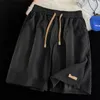 Men's Shorts Drawstring Men 2024 Korean Fashion Summer Sweat