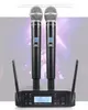 Microphone Wireless GMARK GLXD4 Professional System UHF Dynamic Mic Automatic Frequency 80m Party Stage Host Church Microphones463856015