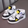 Sneakers Boys Breathable Sports Shoes 2022 Spring and Autumn Children High Top White Shoes Girls Low Allmatch Casual Running Sneakers