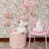 Плетенный организатор корзина корзина Bron Domt Decor Toys подгузники ствол детские вещи для хранения ковша детские постельные принадлежности набор аксессуаров 240328