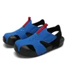 Slipper Sandaler Kids Outdoor Beach Water Shoes Summer Boys Non-Slip Outdoor Sneakers Soft Sole Hook Aqua Sport Sandaler For Girls 240408