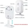 System Tomteen Motion Detectors Alarm Wireless Driveway Alarm Systems Door Sensor Alert Chime Infrared PIR Motion Sensor Home Security