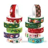 Decorazione per feste 12pc Vine di carta natalizia Streno Snowflake Stripes Kawaii Maschera adesivi per le decorazioni fai -da -te