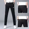 Pantaloni da uomo golf primavera estate pantaloni autunnali uomini sport casual sottili abbigliamento da lavoro elastico di alta qualità