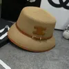 Designer kubek hat hat hat le bob kapelusze dla mężczyzn kobiety Casquette szeroki projekt designerski hat Słońce zapobiegają gorras na plażę czapkę na plażę 4565