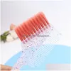 Accessoires de cheveux Tyner professionnel Ensemble pour le salon Barber Coloring Dye Brush and Bowl Fashion Hairstyle Design Tool Drop Livrot Prod Dhwkh