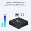 Box Smart TV Box Android 10.0 MXQ Pro 4K Allwinner H3 16+256G 3D 2.4G Wi -Fi Google Play YouTube Media Player bardzo szybkie rozstrzygane pudełko telewizji