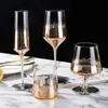 Creative Star Sky Gradient Glass Cup Wineglass Vintage Wine Glasses Luxury Cups voor champagne drinkboblet set 240408