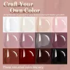 Gel YOKEFELLOW Nail Gel Polish Set 7ml Soak Off Base Gel Top Coat Kit Popular Colors UV LED Gel Polish Semi Permanent Nail Lacquer