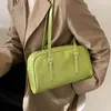 Sac 2024 Sadle des aisselles vintage de haute qualité Pu en cuir en cuir pour femmes sacs à main