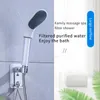 High Pressure Shower Head Home Bathroom Gym Room Booster Rainfall Filter Spray Nozzle Quality Saving Water 240325