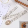 Ceinture perle ceinture mode élastique de la chaîne de taille féminine de luxe Boule de luxe Mariage en argent Decoration de robe en or