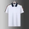 2024SS Designer Brand Polo Shirt Mens Luxury T Shirts Polos Floral Embroidery High Street Famous Print Men Poloshirts US Size XS-XL ZQM