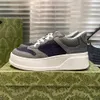 Z luksusowymi butami Sneakers Designer Luksusowe skórzane buty Sport Platforma Sportowa Męskie Buty Damskie Buty Zaawansowana modna moda wszechstronna bieganie 35-45