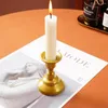 Titulares de vela Modrern Iron Holder Bustroof Candlestick Furnishings Home Decoration