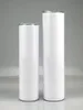 Aquele sublimação ccA12616 Tumblers do mar em aço inoxidável em branco 30 onças de palha com tampa e canecas de plástico 20 onças retas 6977503