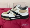 2024 Femmes pour hommes Virgil Designer Trainers Platform Chaussures décontractées Couiner en cuir noir blanc rose vert bleu bleu Fashion Luxury Run Sneakers