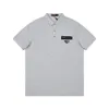 Polo Summer Fashion Casual T-Shirt Designer heren heren high-end polo Letter Print Fashion Polo #055