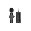 Micrófonos K35 Pro Mini Wiralt Lavalier Lapel de micrófono micric para iPhone/Android Teléfono/computadora portátil Mics inalámbricos para grabación para video para grabación de video