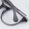 Occhiali da sole cornici giapponesi classici rotondi grigi limpidi occhiali per uomini e donne ym-027 artigianato acetato ovale acetato di acetato di occhiali miopia