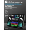 Utrustning 2022 Ny mikrofon Live Broadcast Equipment Sound Card Sound Mixer Board Live Streaming Professional Live Mixer Sound