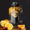 Vattenflaskor tritan ekovänlig kopp utomhus fitness sport förvaring 2500 ml drinkware pp material flask dropp shopping j192