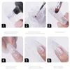 15ml Poly Nail Gel ,Pure Color Acrylic Extension Gel ,Quick Crystal Builder Nail Gel for Art Design ,Extend Nail Fingertips