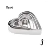 Baking Moulds Stainless Steel Decorating Fondant Tools Cutter Pastry Cake Cookie Biscuit Mold Cooking