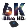 Box Android 10.0 TV Box 6K Asystent głosowy 3D 4K 1080p wideo odbiornik telewizji Wi -Fi 2.4G 5.8G Zestaw TVBox Town Box Play