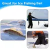 36607284Pcs Winter Ice Fishing Hook Glow ice jig bait 1226g Jigging lure jigs for crappie panfish fishing gear 240327