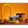 Камера New Kodak Vintage Retro Ultra F9 35 -мм многоразовая пленка камера желтая / темная ночная зеленая + 13536 35 -мм цвет плюс 200 пленка