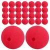 Dekoracja imprezy 30pcs 2x2 cals cosplay nose czerwony klaun nos dla kostiumów na Halloween zaopatrzenia Christamas